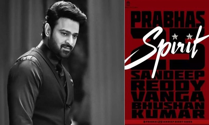  Prabhas Shocking Remuneration For Spirit Movie, Prabhas Spirit,prabhas Spirit Mo-TeluguStop.com