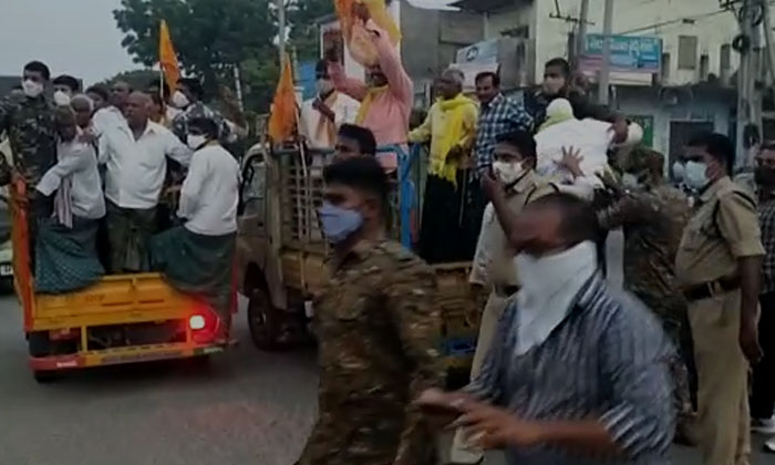  Concern At Sattanapalli Rtc Depot In Protest Of Attacks On Telugu Desam Party Of-TeluguStop.com