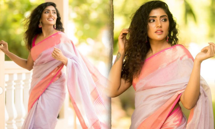 Telugu Glamorous Actress Eesha Rebba Saree Images-telugu Actress Photos Telugu Glamorous Actress Eesha Rebba Saree Image High Resolution Photo