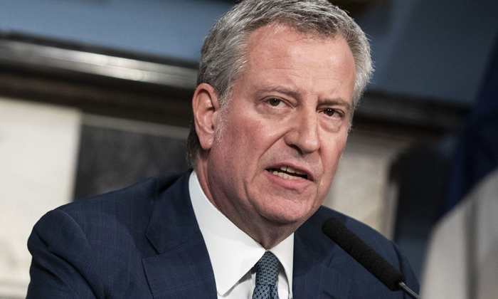 Telugu Amerca, De Blasio, York, Yorklawsuit, Nypd Policy, Patrick Lynch-Telugu N