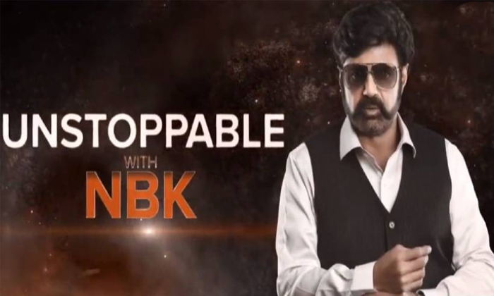  Balakrishna Aha Unstoppable Show Promo Shooting Details, Aha News, Aha Unstoppab-TeluguStop.com