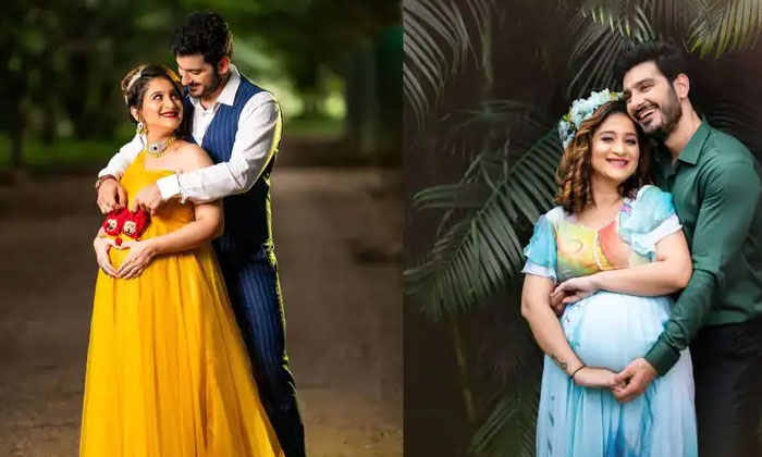  Ali Reza Wife Masum Baby Shower Function Photos Goes Viral, Ali Reza , Wife Masu-TeluguStop.com