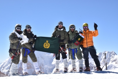  Itbp Team Scales Twin Peaks In Ladakh, Names One Of Them ‘nurbu Wangdus-TeluguStop.com