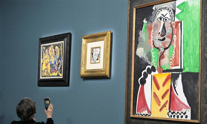  Picasso Paintings Auctioned For 109 Million Dollars In Las Vegas Details, Picass-TeluguStop.com