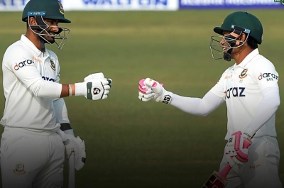  1st Test: Liton And Rahim Take Bangladesh To 253/4 Versus Pakistan On Day 1-TeluguStop.com