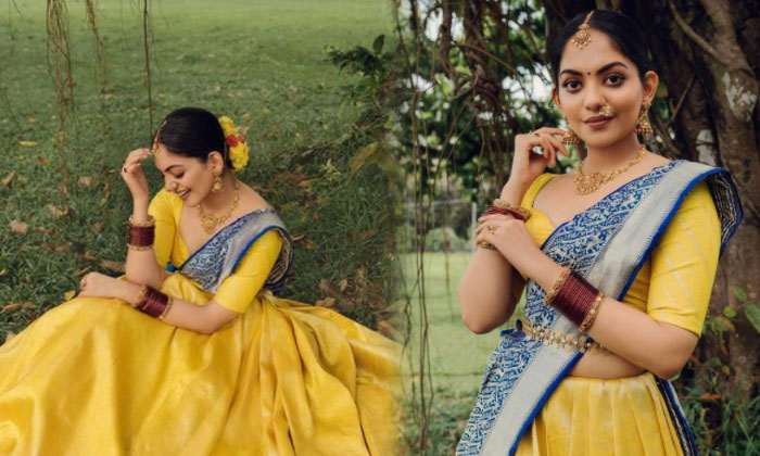 Actress Ahaana Krishna Looks Stunningly Beautiful In This Images-telugu Actress Photos Actress Ahaana Krishna Looks Stun High Resolution Photo