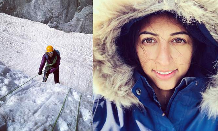  British Sikh Female Army Officer Harpreet Chandi Sets Off For South Pole Adventu-TeluguStop.com