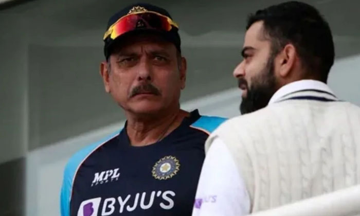  Kohli, Ravi Shastri Emotional Viral Latest, Viral News, Social Media, Virat Ko-TeluguStop.com