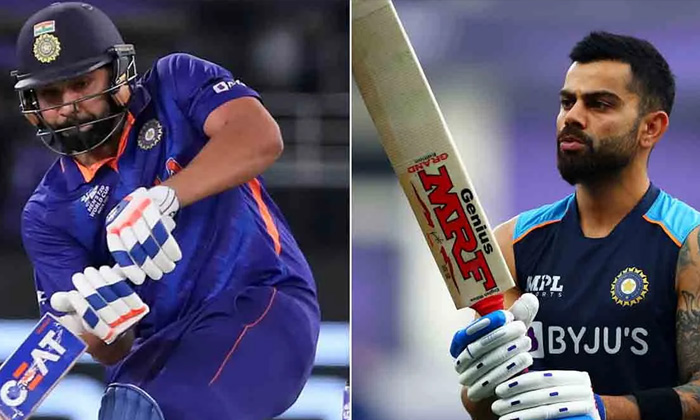 Virat Kohli, Rohit Sharma,new Record, Sports Update,t20 World Cup-TeluguStop.com