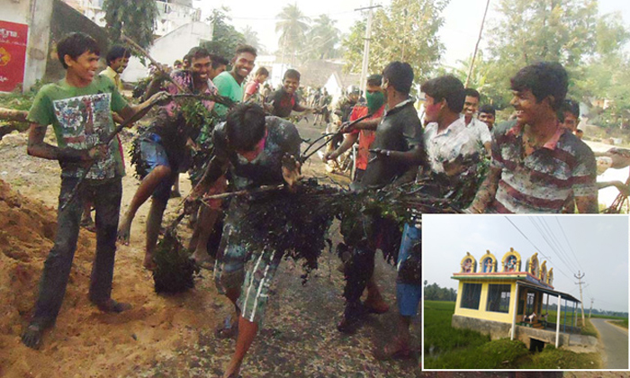  Do You Know About This Mud Festival In Yelamanchili Details,  Buddha Jathara, La-TeluguStop.com