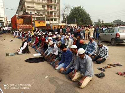  Friday Namaz Was Offered At Gurugram Ground Amid Disruptions’-TeluguStop.com