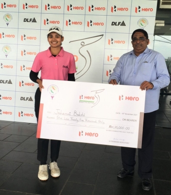  Jahanvi, A Golfer Wins The 12th Leg In Wpgt Hyderabad-TeluguStop.com