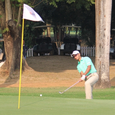  Icc Rcgc Open Golf: Kshitij Kalu Holds A One-shot Lead Into The Final Round-TeluguStop.com
