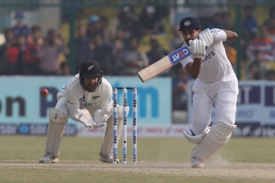  Ind V Nz, First Test: India Set 284-run Target For Nz After Declaring At 234/7-TeluguStop.com