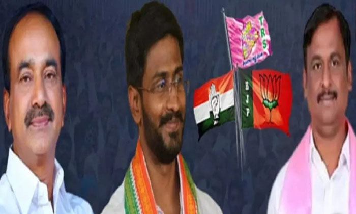  Trs Lead In Huzurabad By Election Postal Ballot Trs,  Huzurabad By Election ,trs-TeluguStop.com