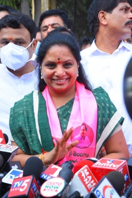  Kcr’s Child Files For Nomination To Another Term Of Mlc-TeluguStop.com