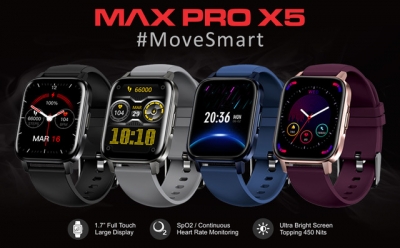  Maxima Launches A New Smartwatch At Rs 2.999 In India-TeluguStop.com