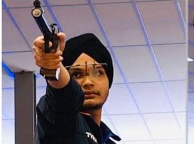  Sarabjot Singh Is The New National Champion In Men’s Air Pistol-TeluguStop.com