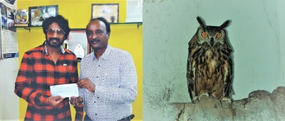  Surya Tej Will Adopt Great Indian Horned Owl From Hyderabad Zoo-TeluguStop.com