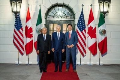  First Summit Between Us, Canadian And Mexican Leaders In Five Years-TeluguStop.com