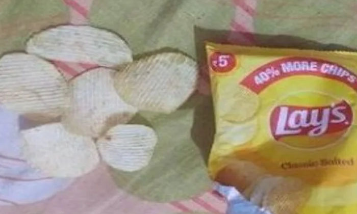  Customer Shocked By What Came In A Packet Of Chips Worth Rs5 Lays Package, 5rs,-TeluguStop.com