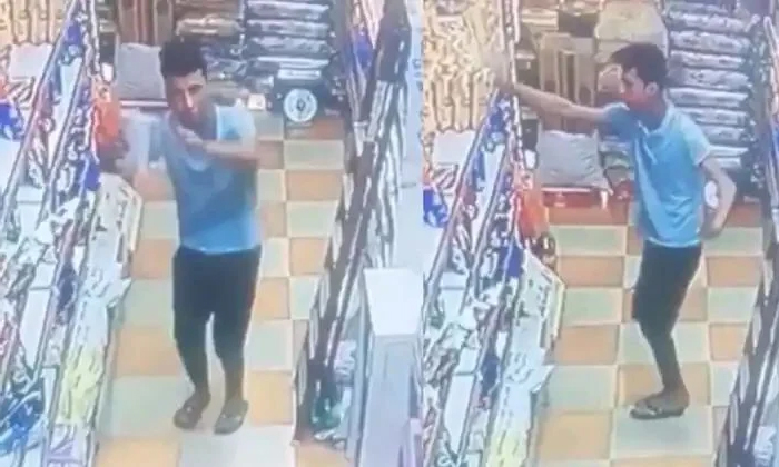  Viral What Did The Thief Do After Caught In A Robbery, Theif, Shopping Mall, Vir-TeluguStop.com