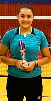  Young Indian Shuttler Taarini Is Awarded A Triple Crown In Sweden-TeluguStop.com