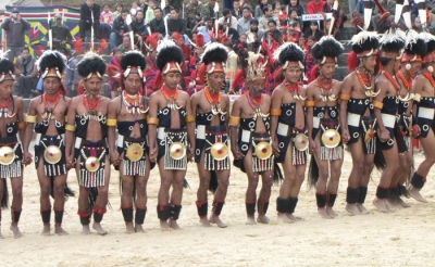  10-day Hornbill Festival In Nagaland Kicks Off With Colourful Ceremony-TeluguStop.com
