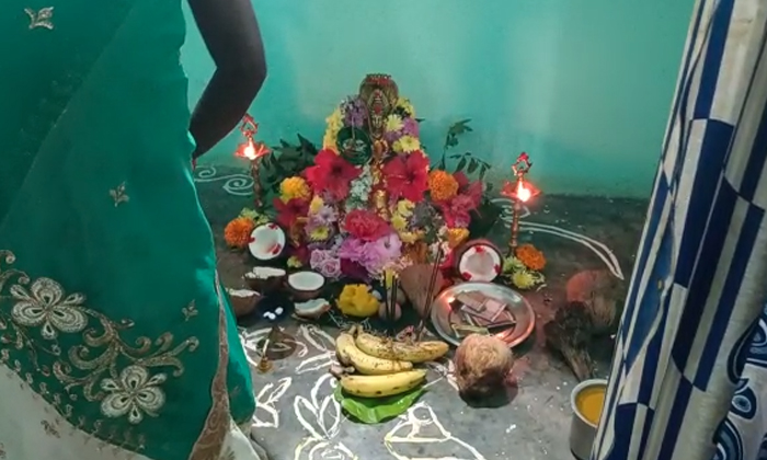  Panchaloha Idol Of Ammavaru Was Found In The House Of Murali A Resident Of Banda-TeluguStop.com