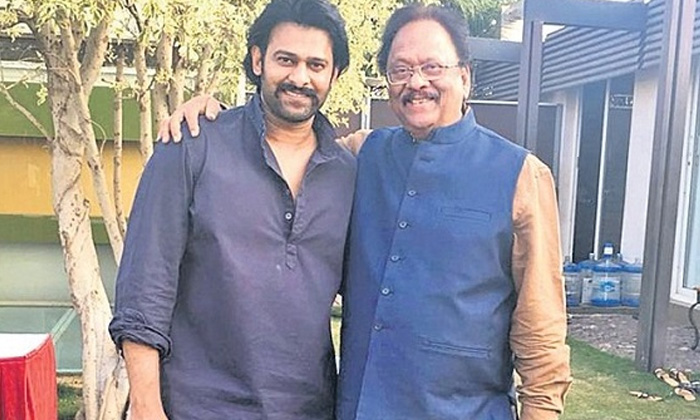  Prabhas Fans Tension Krishnam Raju Role,latest News-TeluguStop.com