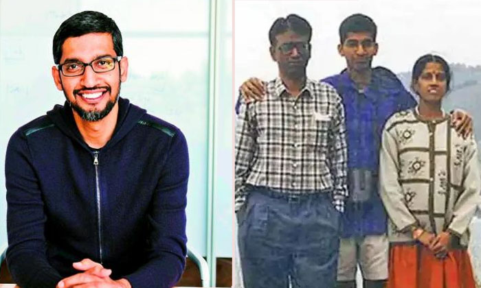  Do You Know Who The Person In This Photo Is  Sundar Pichai, Google Ceo, Teenage-TeluguStop.com