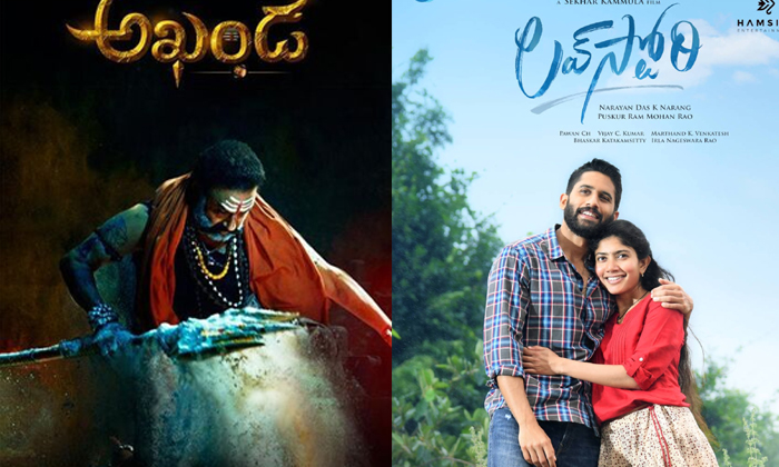  Tollywood Overseas Collections Till 2021, Tollywood , Akhanda, Love Story, Most-TeluguStop.com