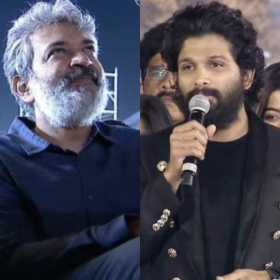 Allu Arjun Thanked Rajamouli To Encourage Him For Pushpa. Allu Arjun Thanked Rajamouli To Encourage Him For Pushpa.-TeluguStop.com
