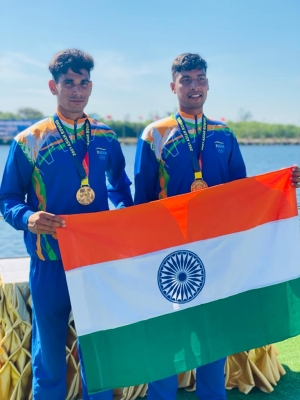  Asian Rowing: India Wins Gold And Silver In Thailand-TeluguStop.com
