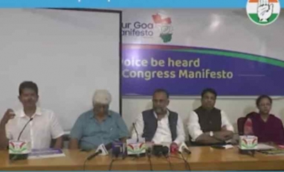  Congress To Release Manifesto For Goa Polls In 15 Days-TeluguStop.com
