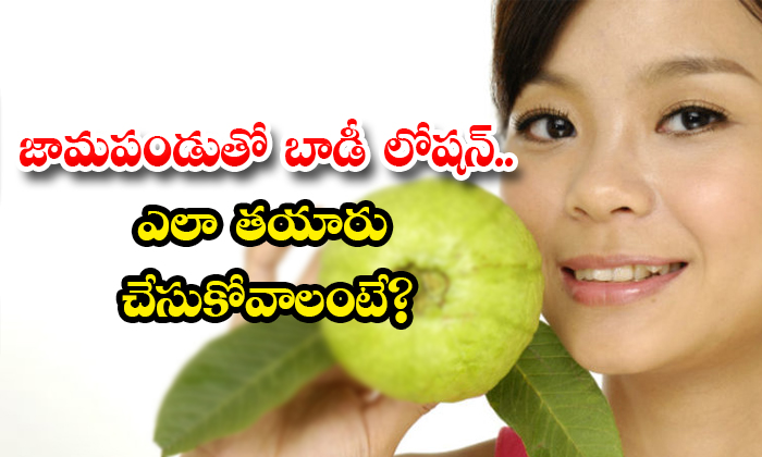 How To Make Body Lotion With Guava-TeluguStop.com