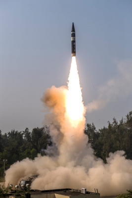  India Successfully Test Fires Nuclear Capable Ballistic Missile-TeluguStop.com