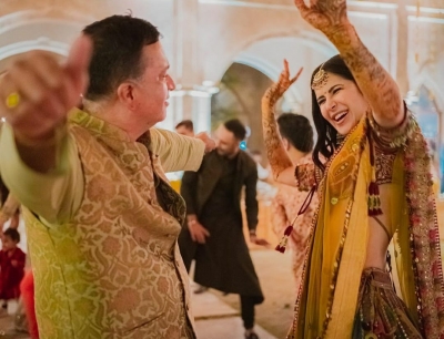 “katvic” Shares Their Wedding Sangeet’ Photos “katvic” Shares Their Wedding Sangeet’ Photos-TeluguStop.com