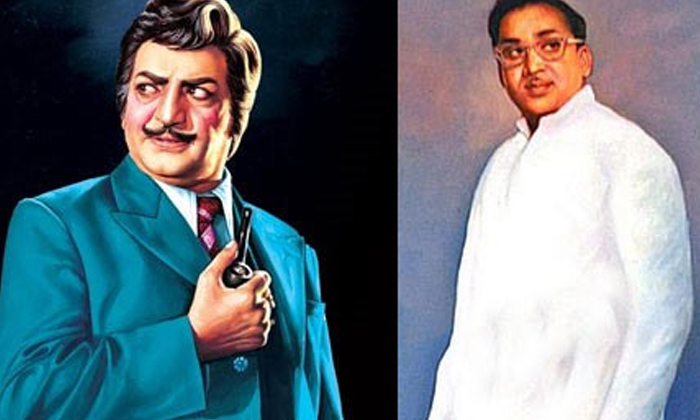  Heros Who Are Acted In More Than Triple Roles , Nandamuri Taraka Ramarao, Akkine-TeluguStop.com