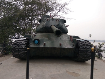  Pak Tank Seated As A War Trophy At Hyd’s Tank Bund-TeluguStop.com