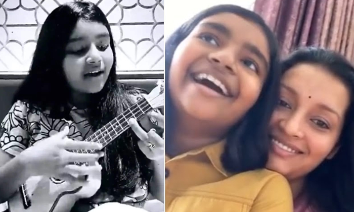  Renu Desai Shares Aadya Music Playing Video Details,  Aadya, Renu Desai , Tollyw-TeluguStop.com