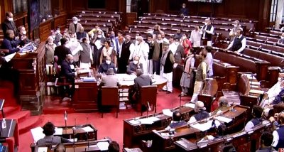  Rs Adjourned The Day Amid Constant Ruckus From Oppn-TeluguStop.com
