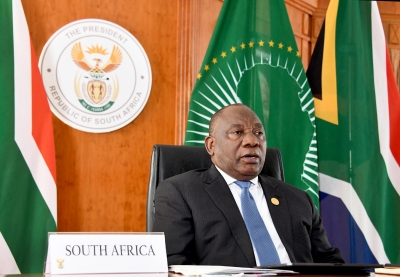  President Of S.africa Calls For Brics Scientists Collaboration To Combat Covid-1-TeluguStop.com