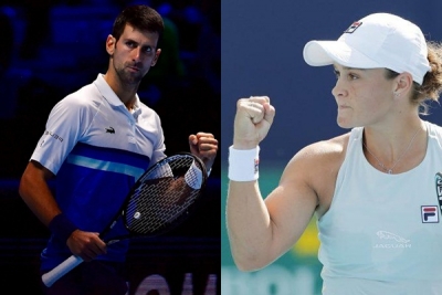  Tennis: Itf World Champions Djokovic And Barty-TeluguStop.com