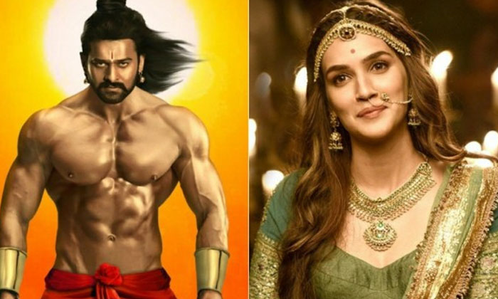 Telugu Adipurush, Adipurushmakers, Kriti Sanon, Om Raut, Prabhas, Saif Alikhan-M