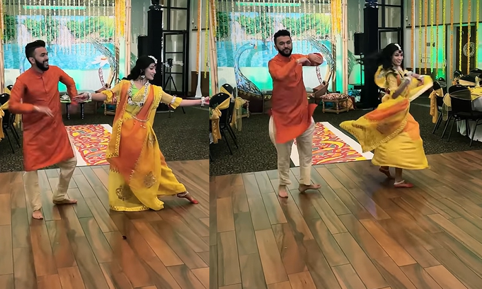  Video Aha, What's That Dance  Bangladeshi Bride Who Was Offended By Madhuri Dixi-TeluguStop.com