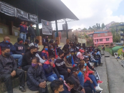  Amid Rising Covid Cases, Anti-vaccine Protesters Rally In Meghalaya #covid #vacc-TeluguStop.com