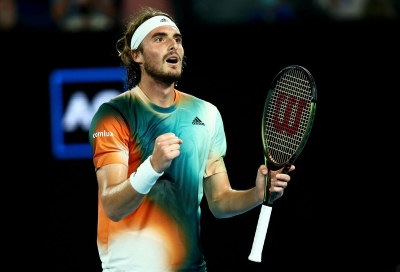  Australian Open: Stefanos Tsitsipas Cruises Into Semis With Win Over Jannik Sinn-TeluguStop.com