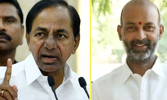  Bandi Sanjay Targets Doing Kcr Image Damage Details, Cr, Trs Party, Telangana Po-TeluguStop.com