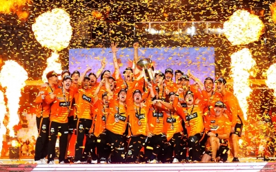  Bbl 2021-22: Perth Scorchers Thrash Sydney Sixers To Clinch Record Fourth Title-TeluguStop.com
